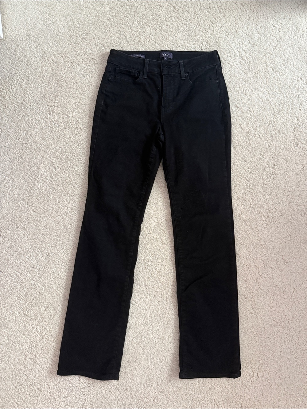 NYDJ Straight Black Women’s Jean Pants